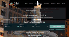Desktop Screenshot of hotelfellini.com